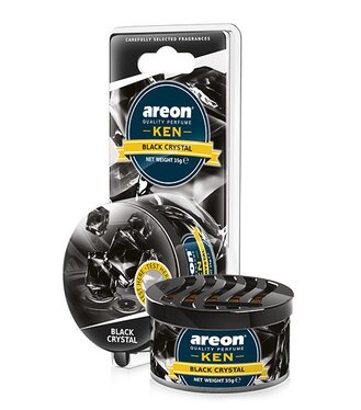 Areon Ken blister Osviežovač do auta Black Crystal 35g