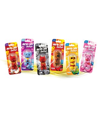 Areon Smile Toy Osviežovač do auta rôzne druhy