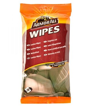 Armor All Leather Wipes Utierky na čistenie kože 20ks