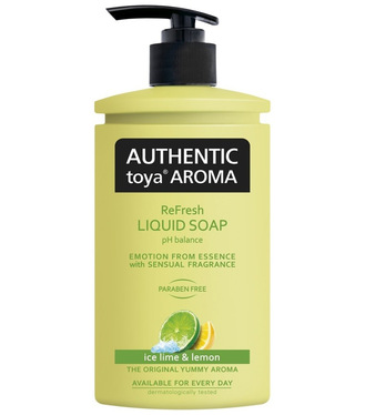 Authentic tek. mydlo Toya Limetka & Citrón 400ml dávkovač