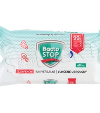 BactoSTOP dezinfekčné vlhčené utierky 60ks