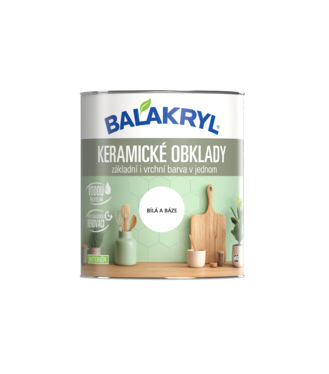 Balakryl Keramické Obklady biela-báza 0,75l