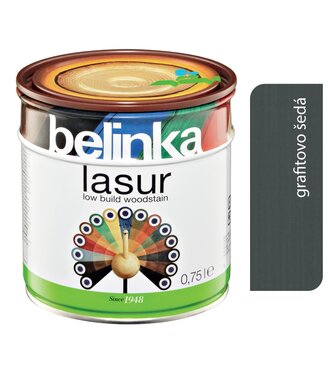 Belinka Lasur Grafitovo Šedá 31 - Tenkovrstvá lazúra 0,75L