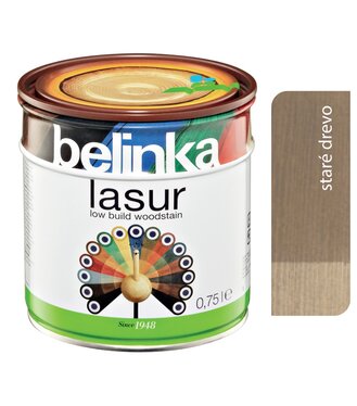 Belinka Lasur Staré Drevo 28 - Tenkovrstvá lazúra 0,75L
