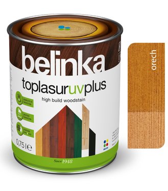 Belinka Toplasur UV Plus orech 16 - Hrubovrstvá lazúra 5l