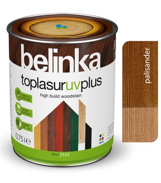 Belinka Toplasur UV Plus, palisander 24 - Hrubovrstvá lazúra 2,5l
