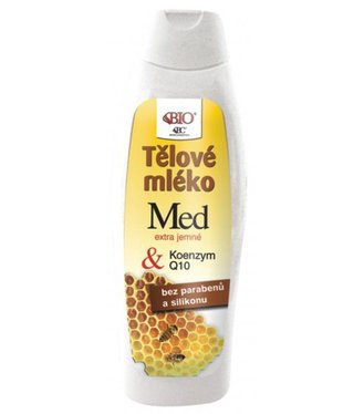 Bione Cosmetics Telové mlieko Extra jemné med a koenzým Q10 500ml