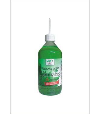 Bione Cosmetics Vlasová voda Cannabis s pantenolom pre vyšší lesk a objem účesu 215ml