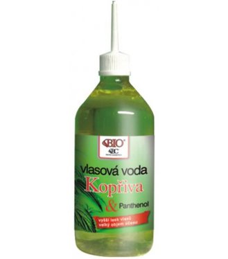 Bione Cosmetics Vlasová voda s panthenolom a žihľavou pre väčší lesk vlasov 220ml
