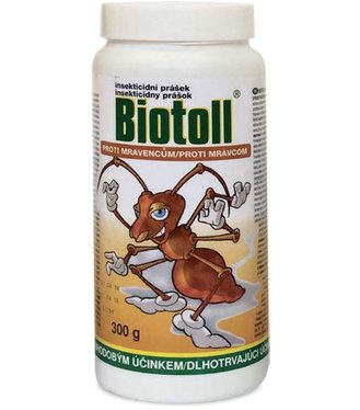 Biotoll insekticídny prášok proti mravcom s dlhodobým účinkom 300g