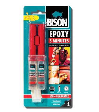Bison Epoxy číre lepidlo 24ml