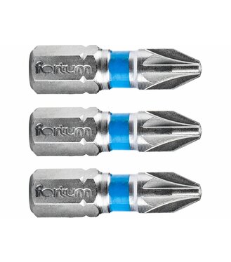 Bit krížový PZ2x25mm 3ks/bal