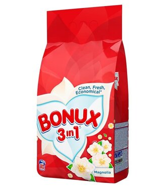Bonux Prášok na pranie 3v1 Magnólia 80 praní 6kg