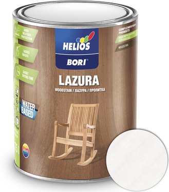 Bori akrylová lazúra biela 2,5l