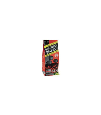 Brikety grilovacie 2.5kg BBQ