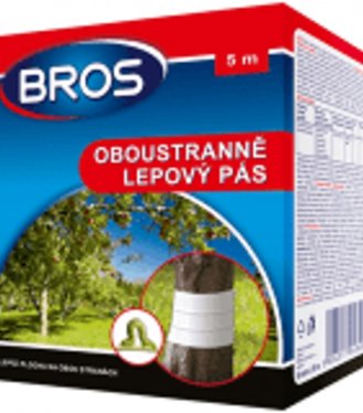 BROS lepové pásy na stromy obojstranné 5m