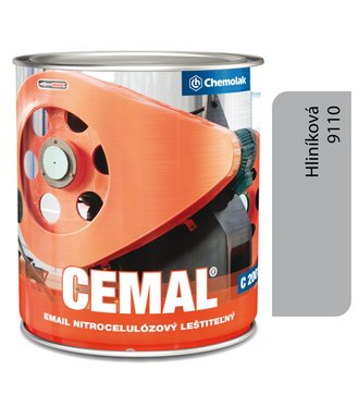 C2001 Cemal 9110 hliníková - nitrocelulózový lesklý leštiteľný email 0,75l