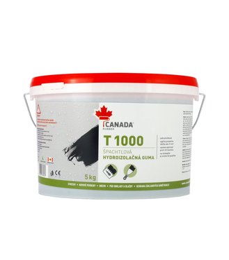 Canada Rubber T1000 špachtľová tekutá guma čierna 5kg