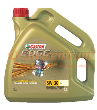 Castrol Edge Motorový olej Titanium FST LL 5W30 4l