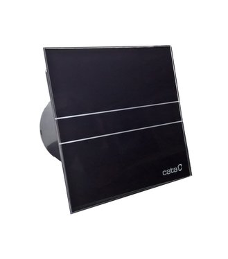 CATA Kúpeľňový ventilátor E-100 GB axiálny, 8W, potrubie, 100mm, čierna