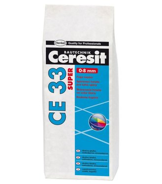 Ceresit CE 33 Comfort šedá 2kg -  škárovacia hmota pre úzke škáry