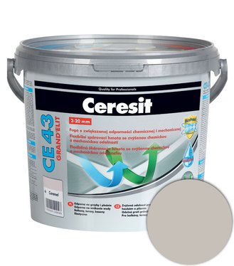 Ceresit CE 43 škárovacia hmota 5kg šedá