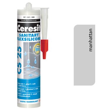 Ceresit CS 25 Sanitary 102 Marble White 280ml - sanitárny silikón