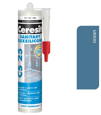 Ceresit CS 25 Sanitary 88 Ocean 280ml - sanitárny silikón