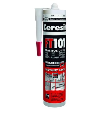Ceresit FT 101 Univerzálny tesniaci a lepiaci tmel biely 280ml