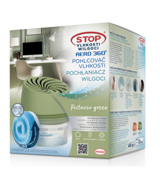 Ceresit Stop vlhkosti prístroj AERO pistáciovo zelený 450g
