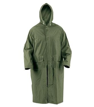 CERVA Zelený plášť s kapucňou XL
