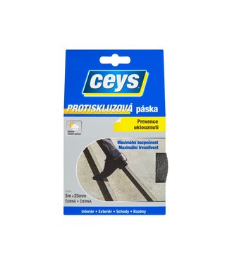 Ceys Tackceys protišmyková páska na schody čierna 5mx25mm