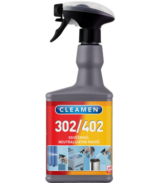 CLEAMEN 302/402 osviežovač-neutralizér pachov 550ml s rozprašovačom