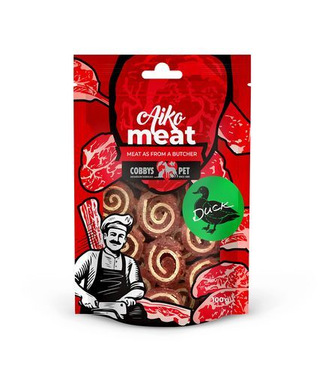 COBBYS PET AIKO Meat mini rolky s kačicou a treskou 100g
