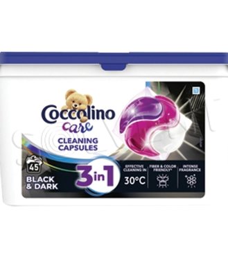 Coccolino Care Gélové kapsuly na pranie 3v1 Black 45 praní