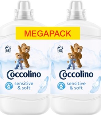 Coccolino senistive & soft Megapack 2ks/68PD
