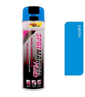 Color-Mark Spotmarker fluorescenčná modrá - dočasný značkovací sprej 500ml