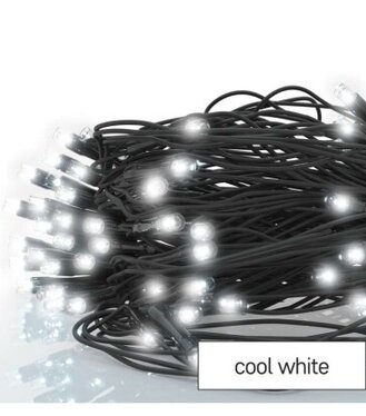 Connect System (C) Standard - sieť 2mx1,5m/160LED studená biela, čierny kábel (D1DC01)