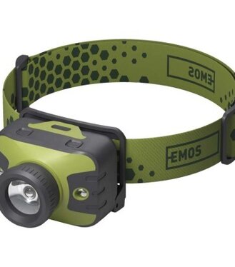 CREE LED Čelovka P3539,330 lm,200 m, 3× AAA