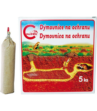 CRITOX dymovnica na krtkov a hlodavce 5ks