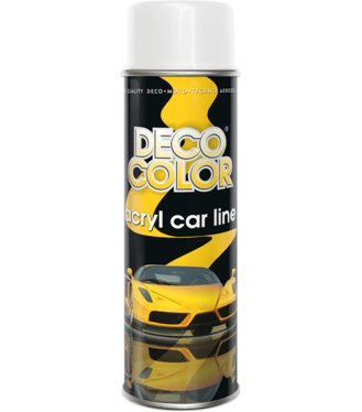 Deco Color Acryl car line - Akrylový autolak biely lesklý 150ml