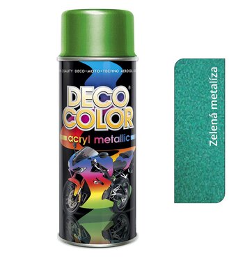 Deco Color Acryl Metallic - zelená metalíza 400ml