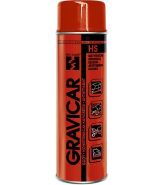 Deco Color Gravicar HS - Ochrana blatníkov a nárazníkov pred kameňmi - RAL 9005 čierny 500ml