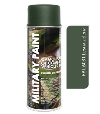 Deco Color Military Paint, lesná zelená RAL 6031 - kamuflážny sprej 400ml
