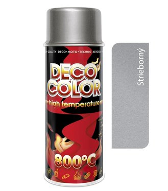 Deco Color Vysoká Teplota teplodoolný sprej až do 650°C strieborný/hliníkový 400ml