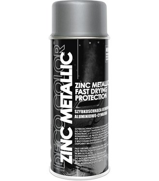 Deco Color Zink Metallic - na opravu pozinkovaných a hliníkových povrchov do 500°C 400ml