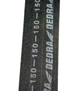 DEDRA 1540-100 Brusná mriežka na sadrokartón, 105x280mm, zrnitosť 100, šedá