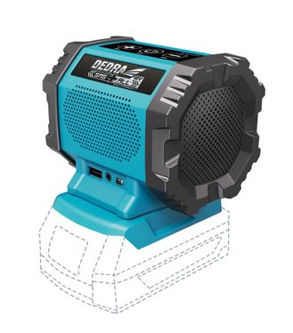 DEDRA Aku Reproduktor Bluetooth 18V SAS+ALL DED7004 (bez aku a nabíjačky)