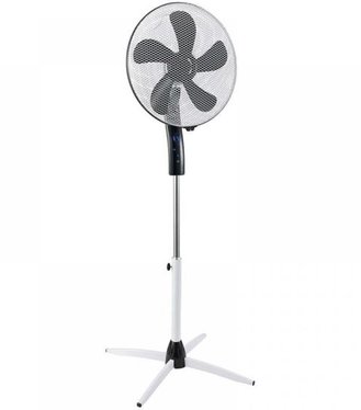 DEDRA DA-1608 Stojanový ventilátor DESCON, čierno-biely s diaľkovým ovládaním 16