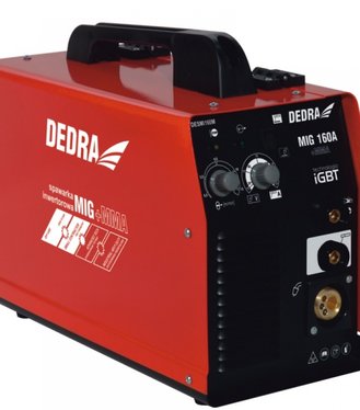 DEDRA Invertor zvárací MMA MIG/TIG  160A IGBT, 0.5-5mm max. DESMi160M